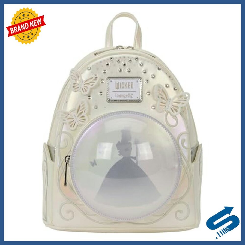 Pearlescent Mini Backpack with Adjustable Straps … - image 2